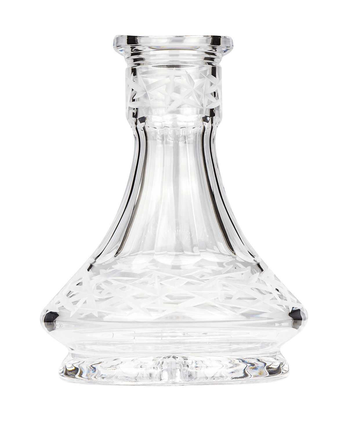 Caesar Crystal Small Ufo - Clear Hookah Glass
