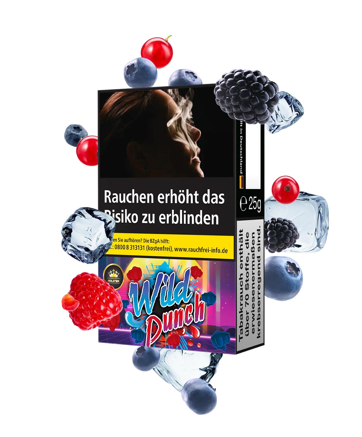 Holster Wild Punch 25g Shisha Tabak