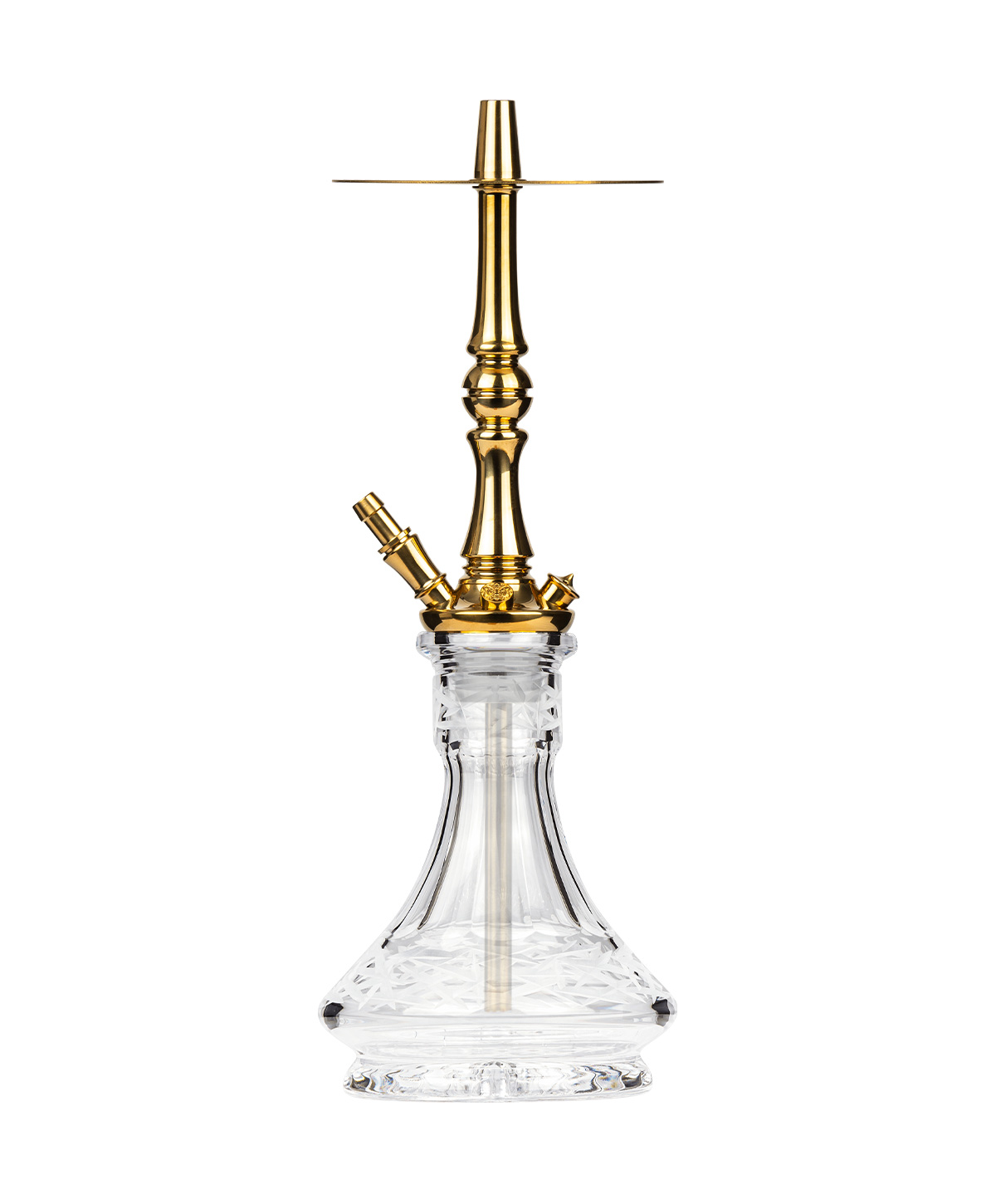 Moze Tradi M - Gold - Caesar Crystal Clear Shisha Moze Tradi M - Gold - Caesar Crystal Clear Shisha