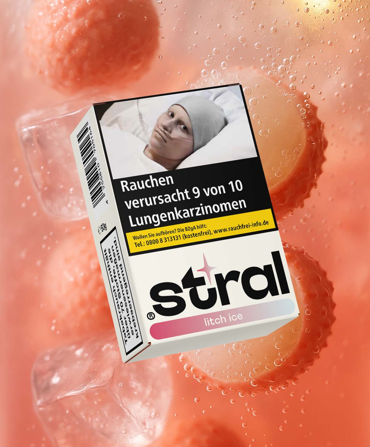 stral litch ice 50g Hookah Tobacco