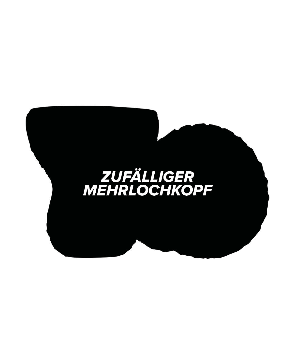 Zufälliger Mehrlochkopf