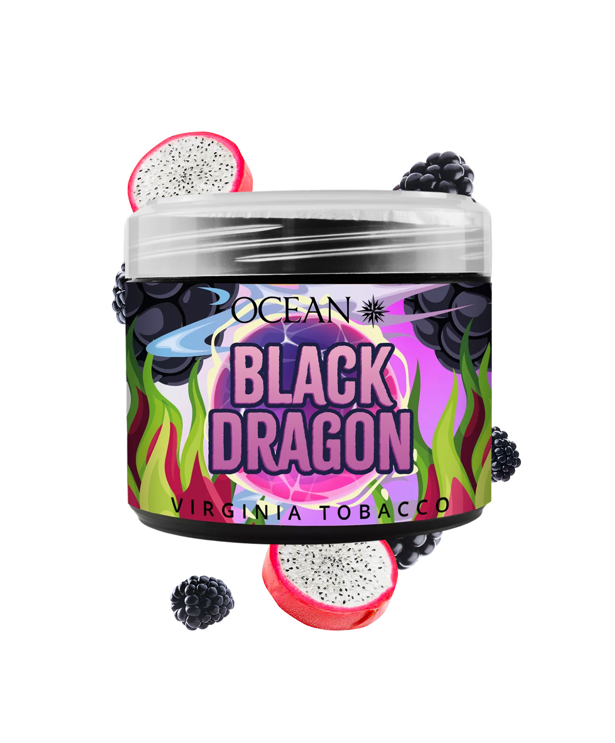 Ocean Tobacco Black Dragon 200g Shisha Tabak