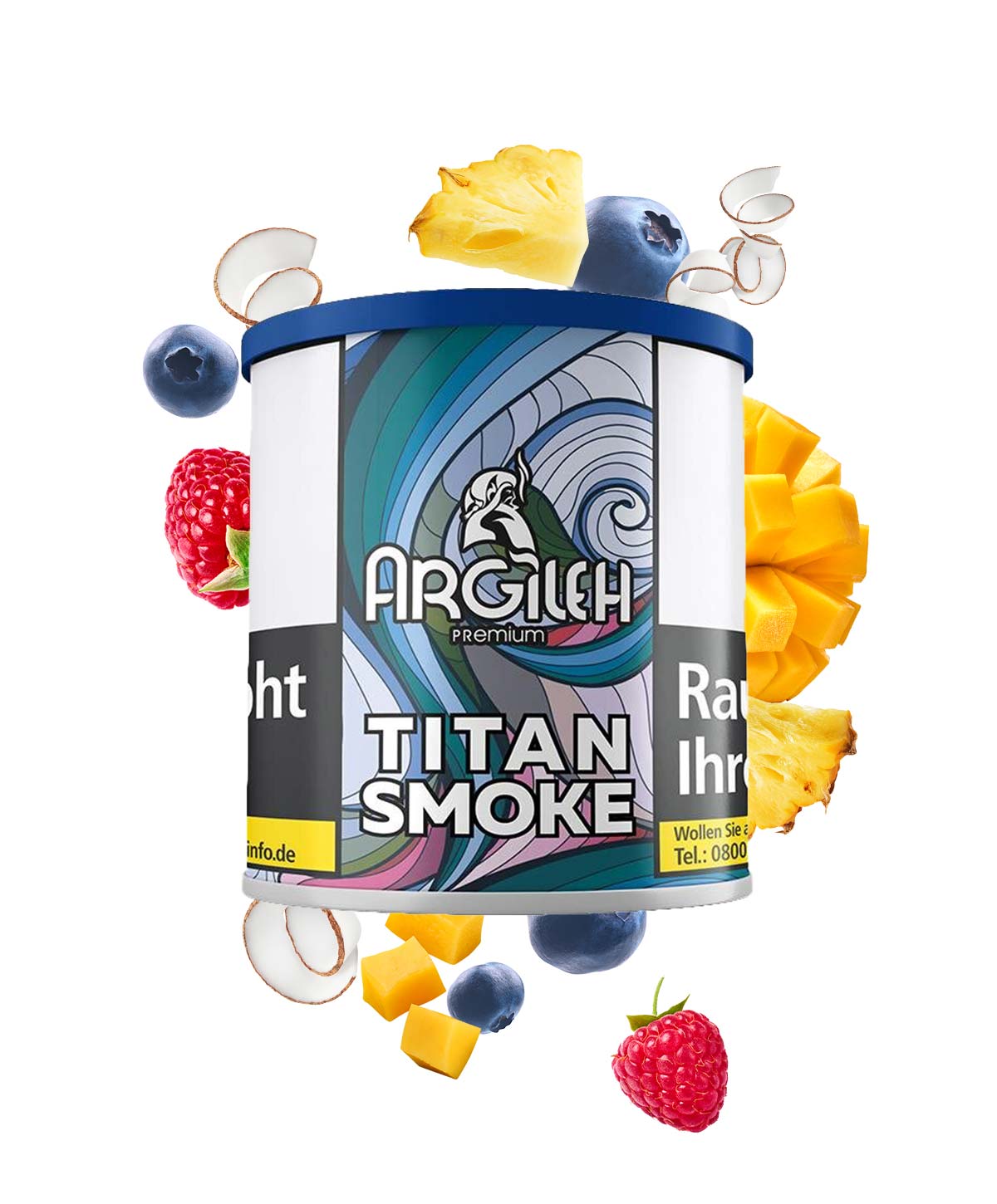Argileh Titan Smoke 200g Hookah Tobacco Argileh Titan Smoke 200g Hookah Tobacco