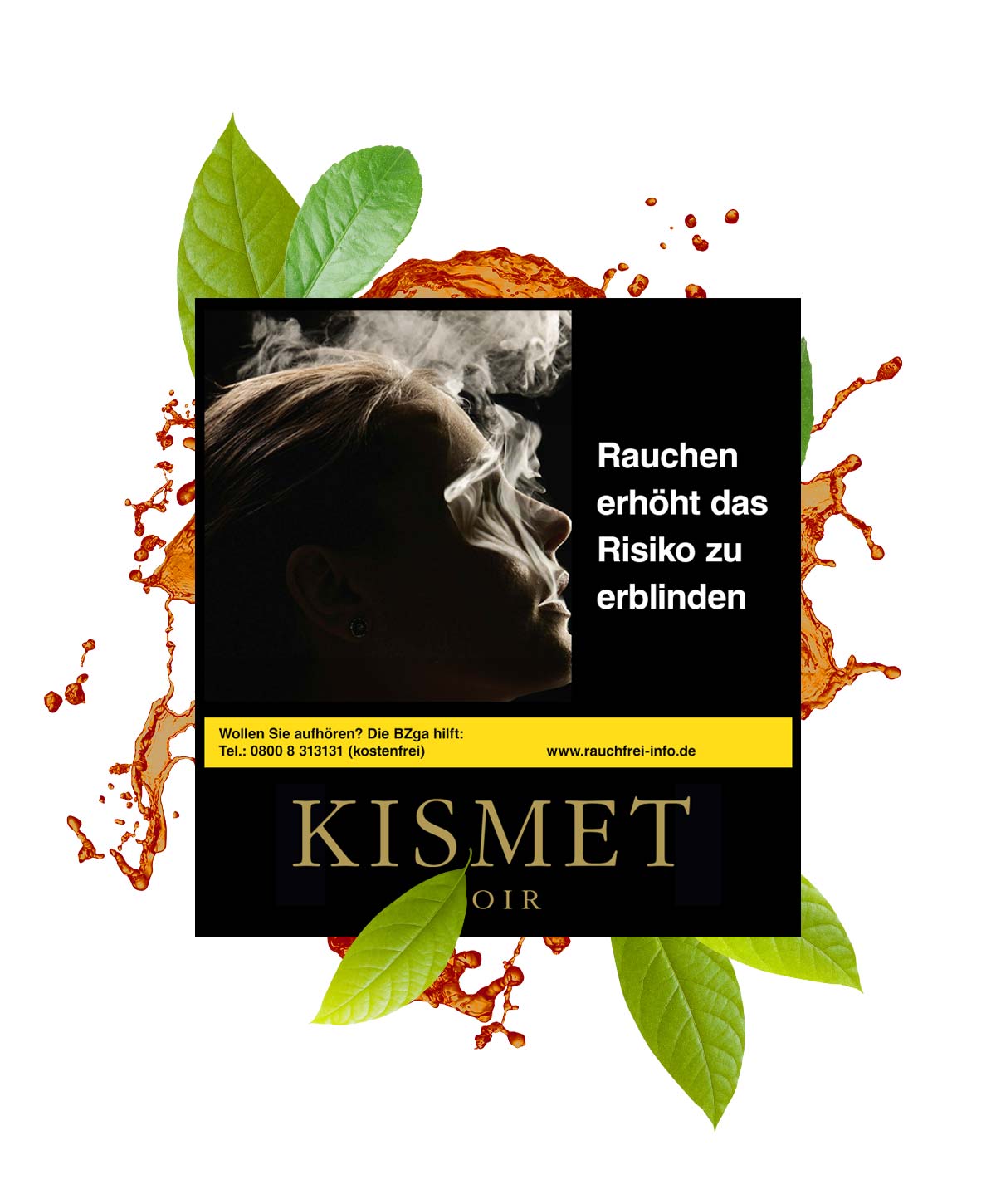 Kismet Blck Ice Tea 200g Shisha Tabak Kismet Blck Ice Tea 200g Shisha Tabak