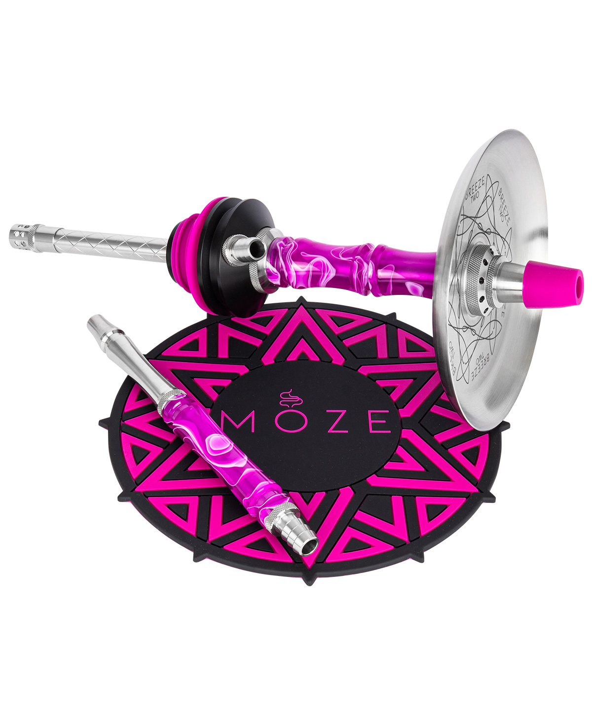 Moze Hookah Coaster - Purple