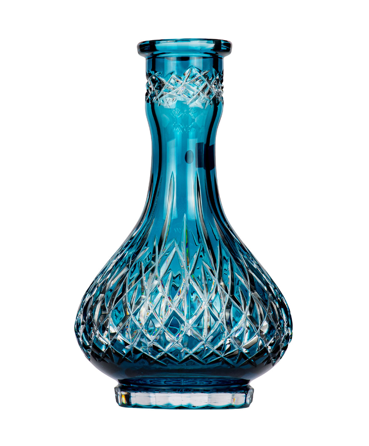 Caesar Crystal Drop - Spikes - Blue Hookah Glass Ausführung: Blue