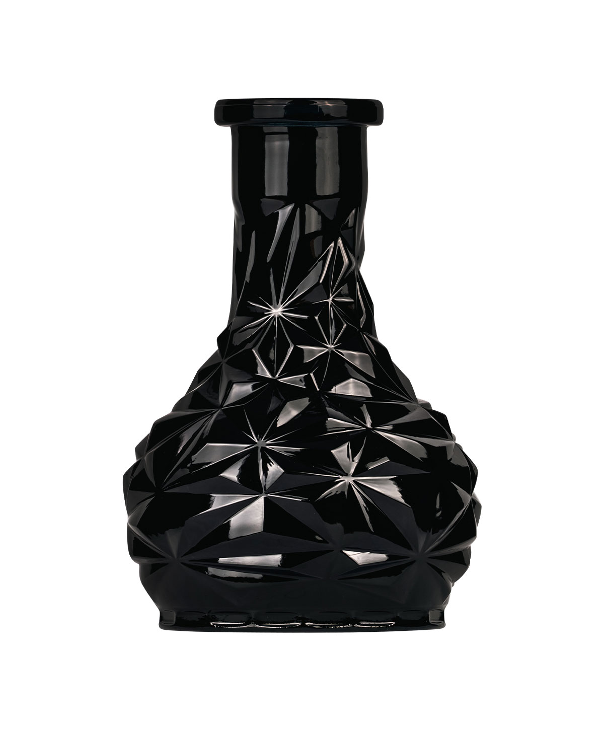 Dash Mini - Uovo Ice Black Hookah Glass Dash Mini - Uovo Ice Black Hookah Glass