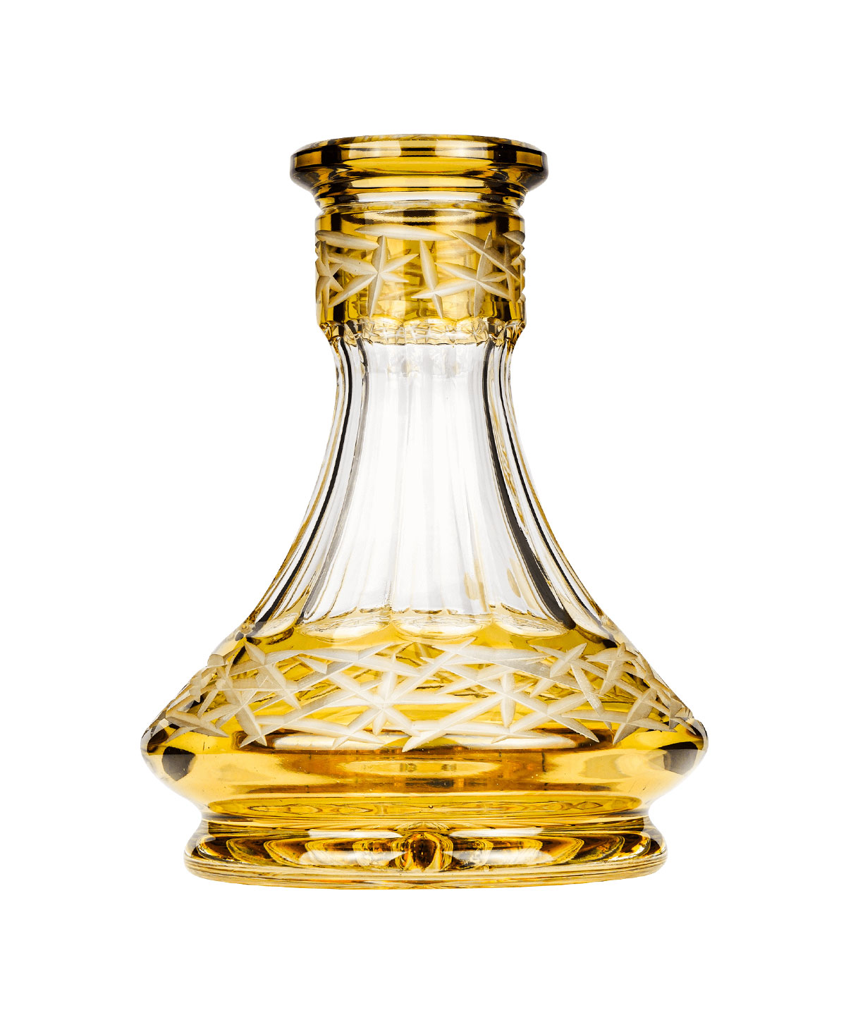 Moze Exclusive Glass Ufo Mini - Yellow Hookah Glass