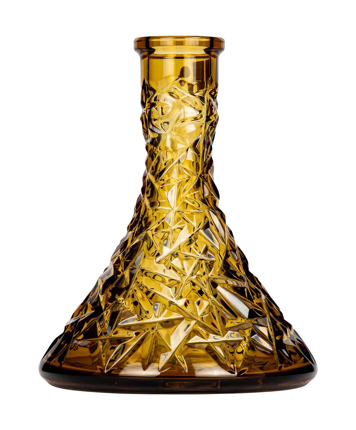 Caesar Crystal Large Cone - Rock - Yellow Shisha Bowl Caesar Crystal Large Cone - Rock - Yellow Shisha Bowl