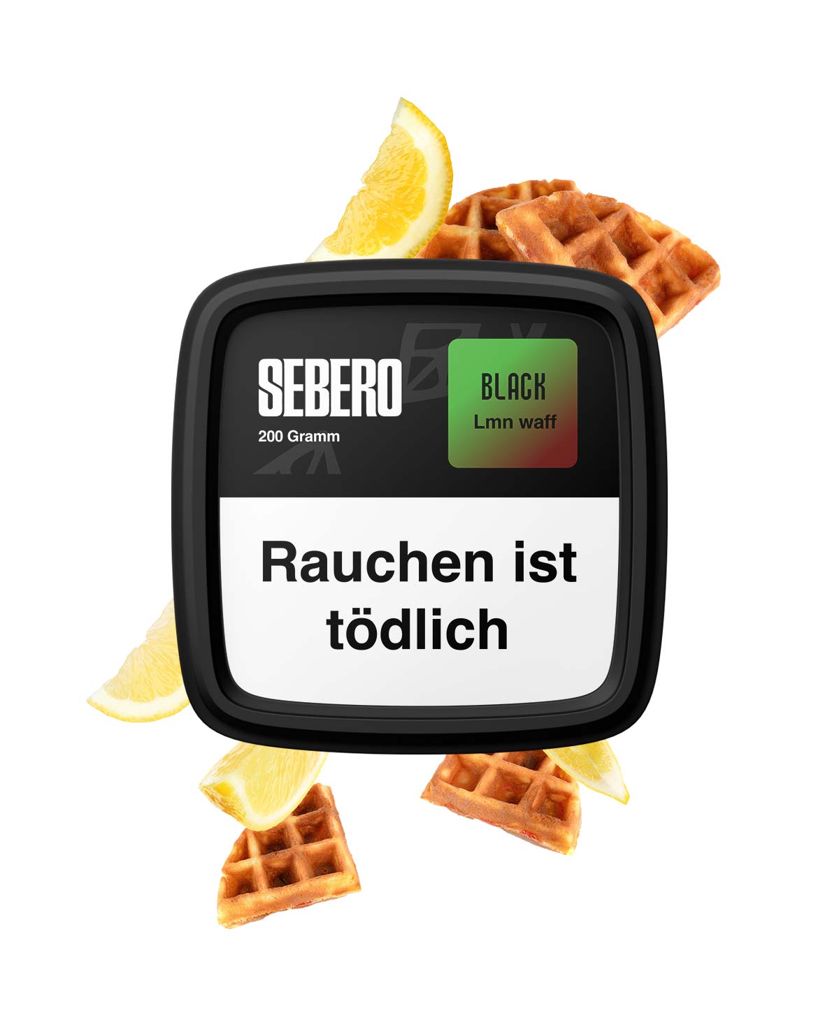 Sebero Black - Lmn Waff 200g Shisha Tabak Sebero Black - Lmn Waff 200g Shisha Tabak