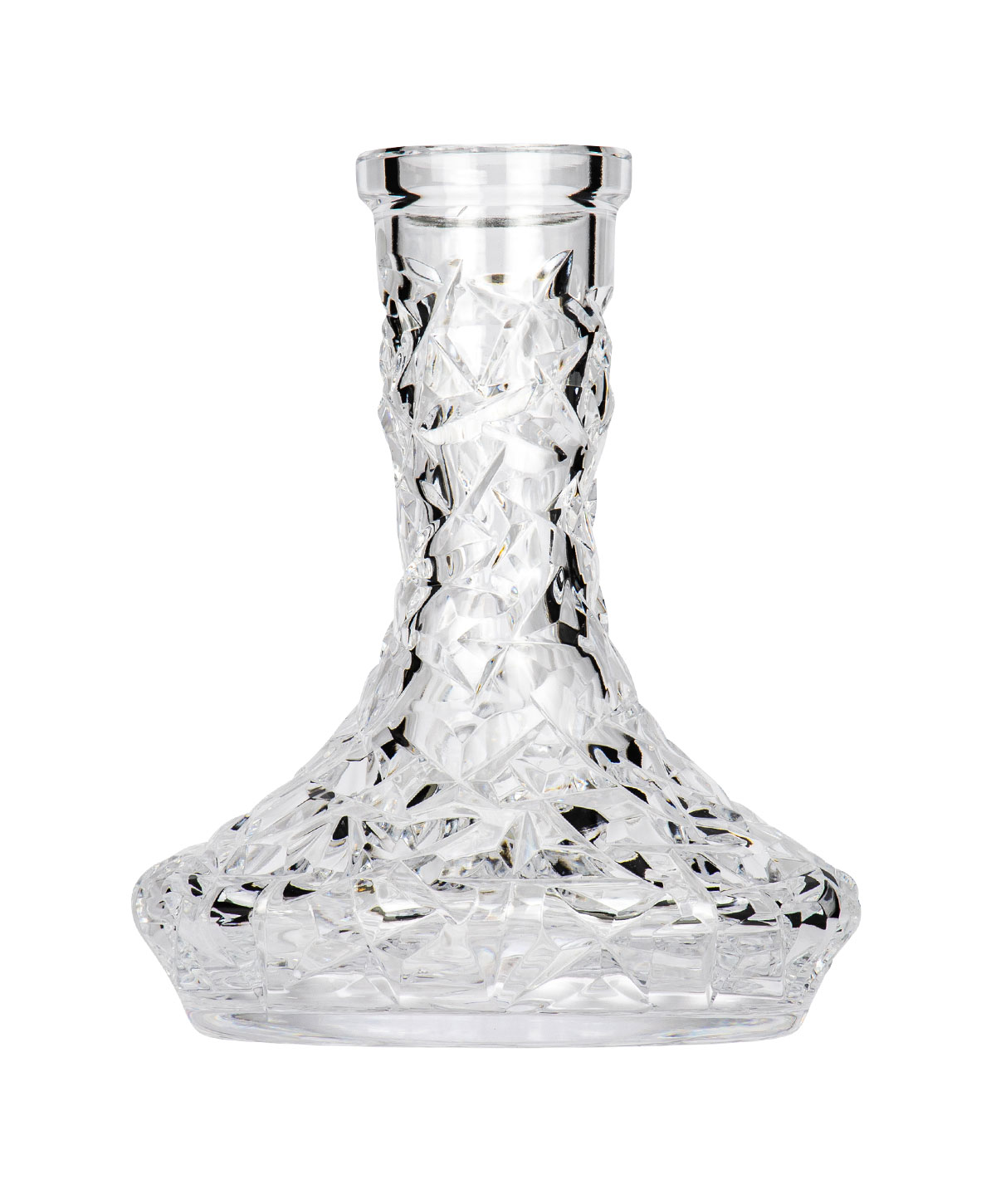 Moze Exclusive Glass Arc - Rock - Clear Shisha Bowl