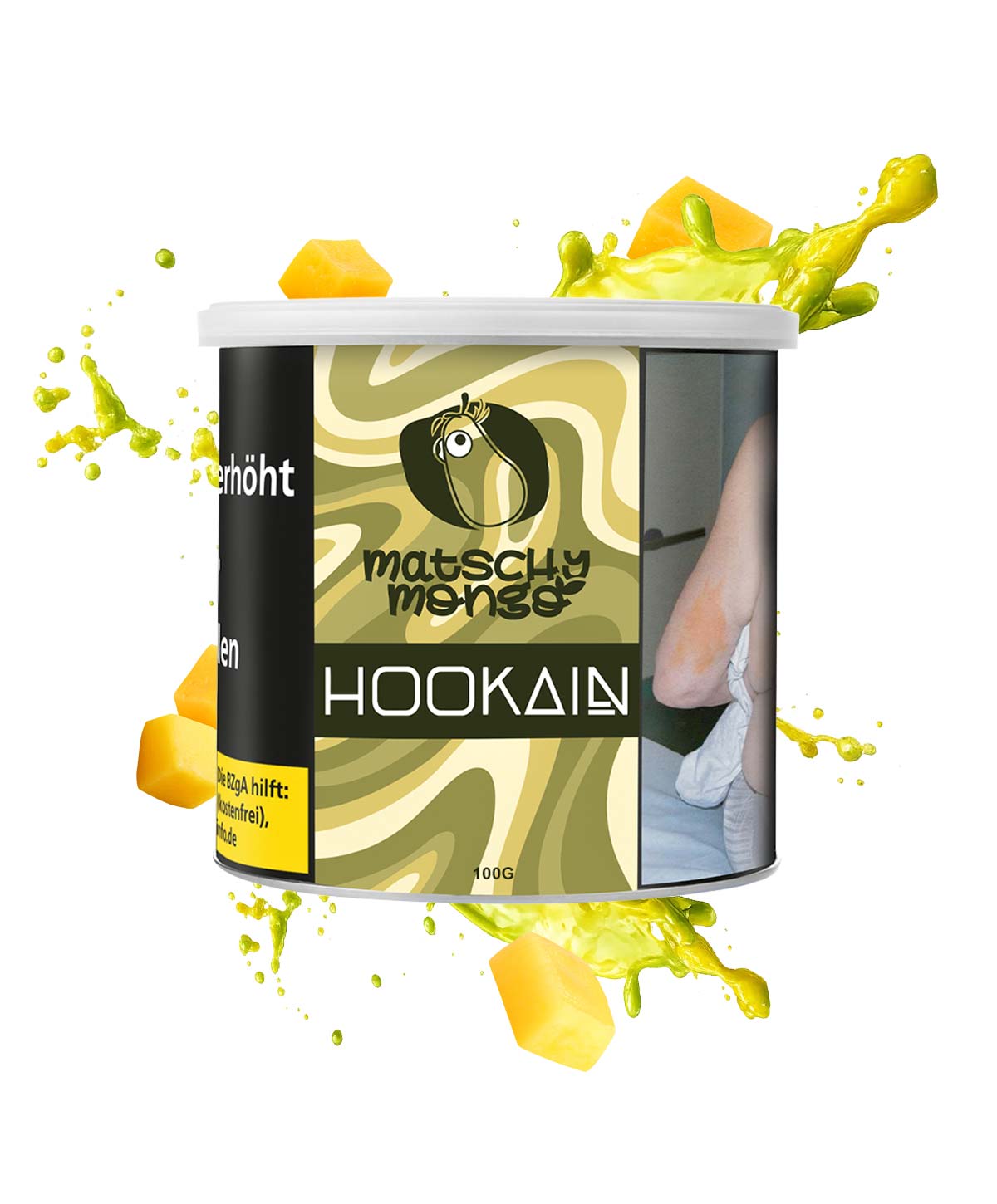 Hookain Matschy Mongo 200g Hookah Tobacco Hookain Matschy Mongo 200g Hookah Tobacco