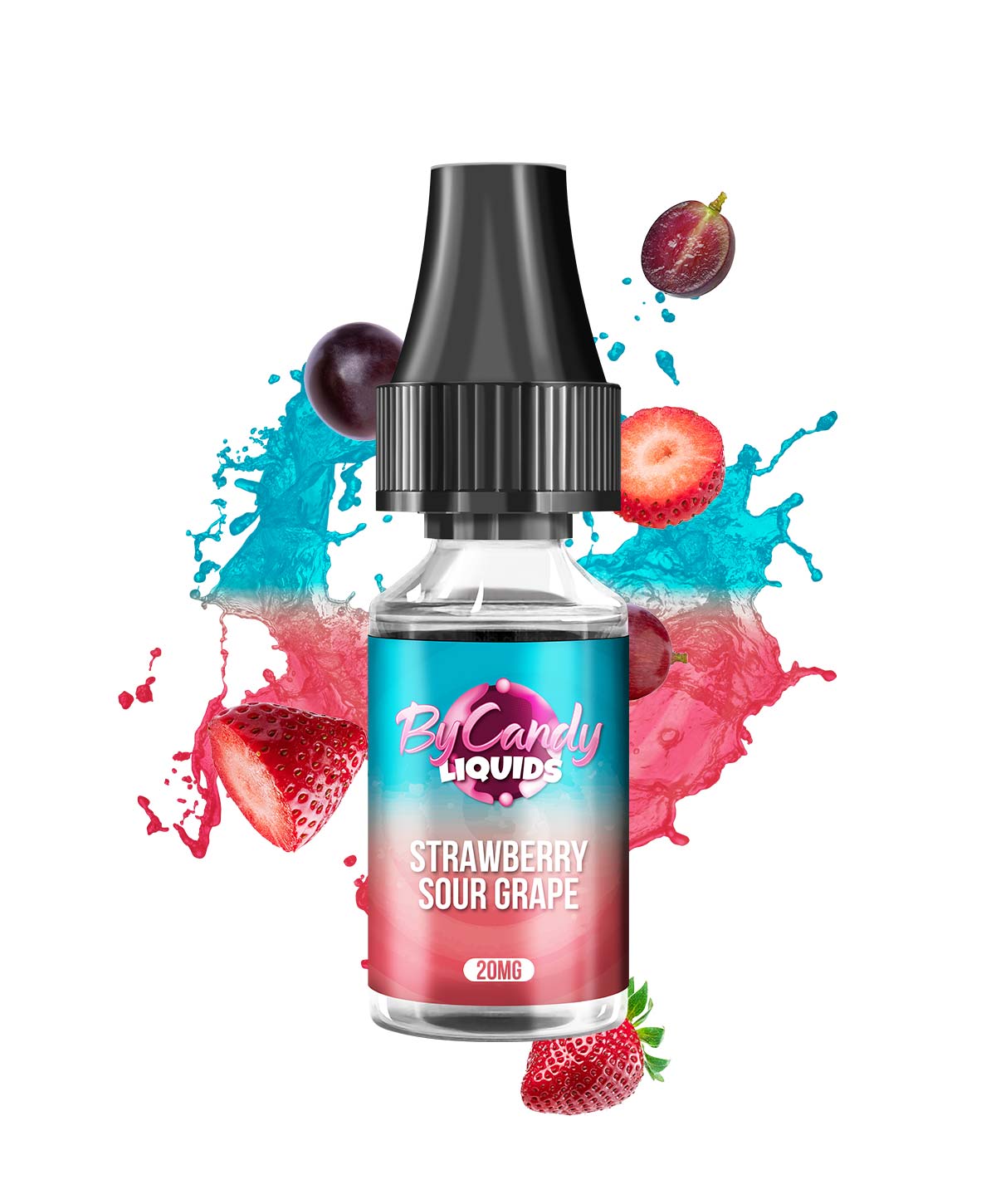 ByCandy Liquid - Strawberry Sour Grape 20mg