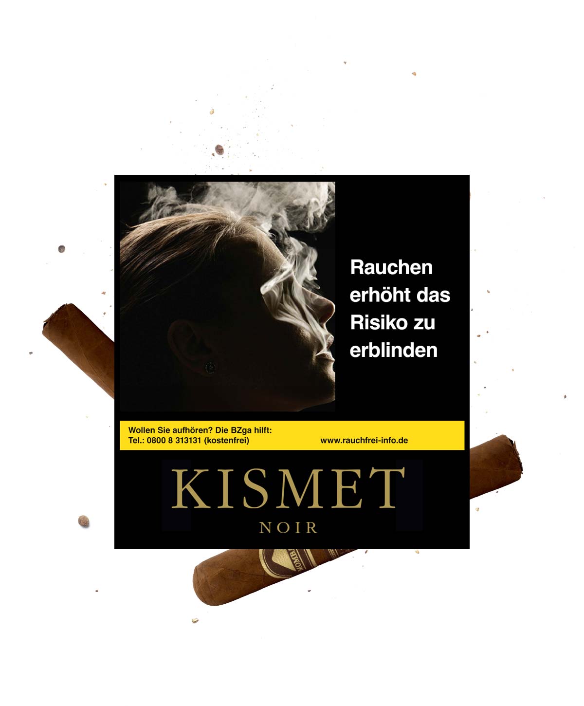 Kismet Blck Cgr 200g hookah tobacco