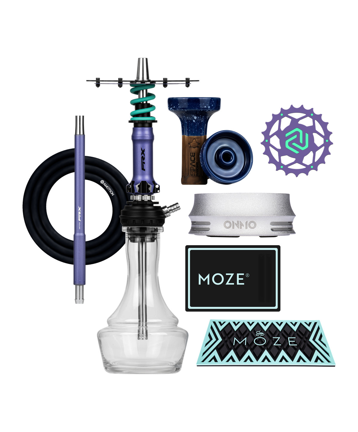 Amotion Pedal RX - Grape Bundle Amotion Pedal RX - Grape Bundle