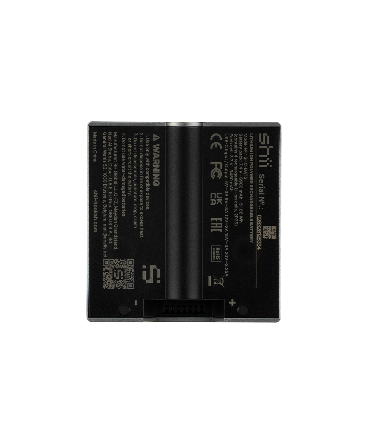 shii Battery L - Ink Black