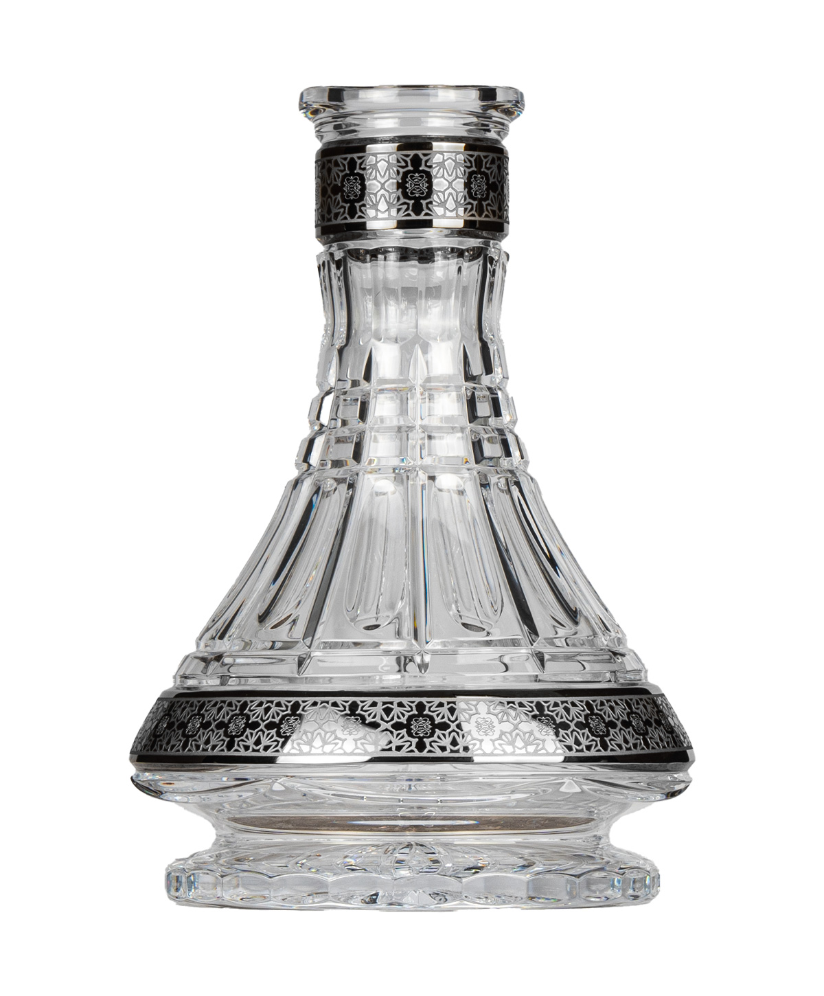 Caesar Crystal Large Ufo - Sahara Silver Hookah Glass Variation: Sahara