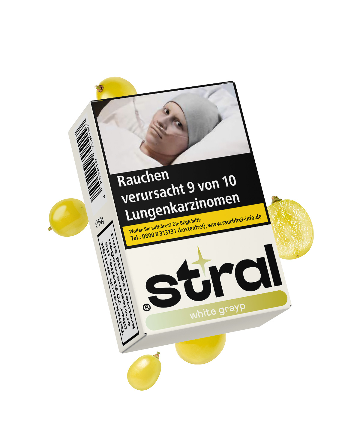 stral white grayp 50g Shisha Tabak stral white grayp 50g Shisha Tabak
