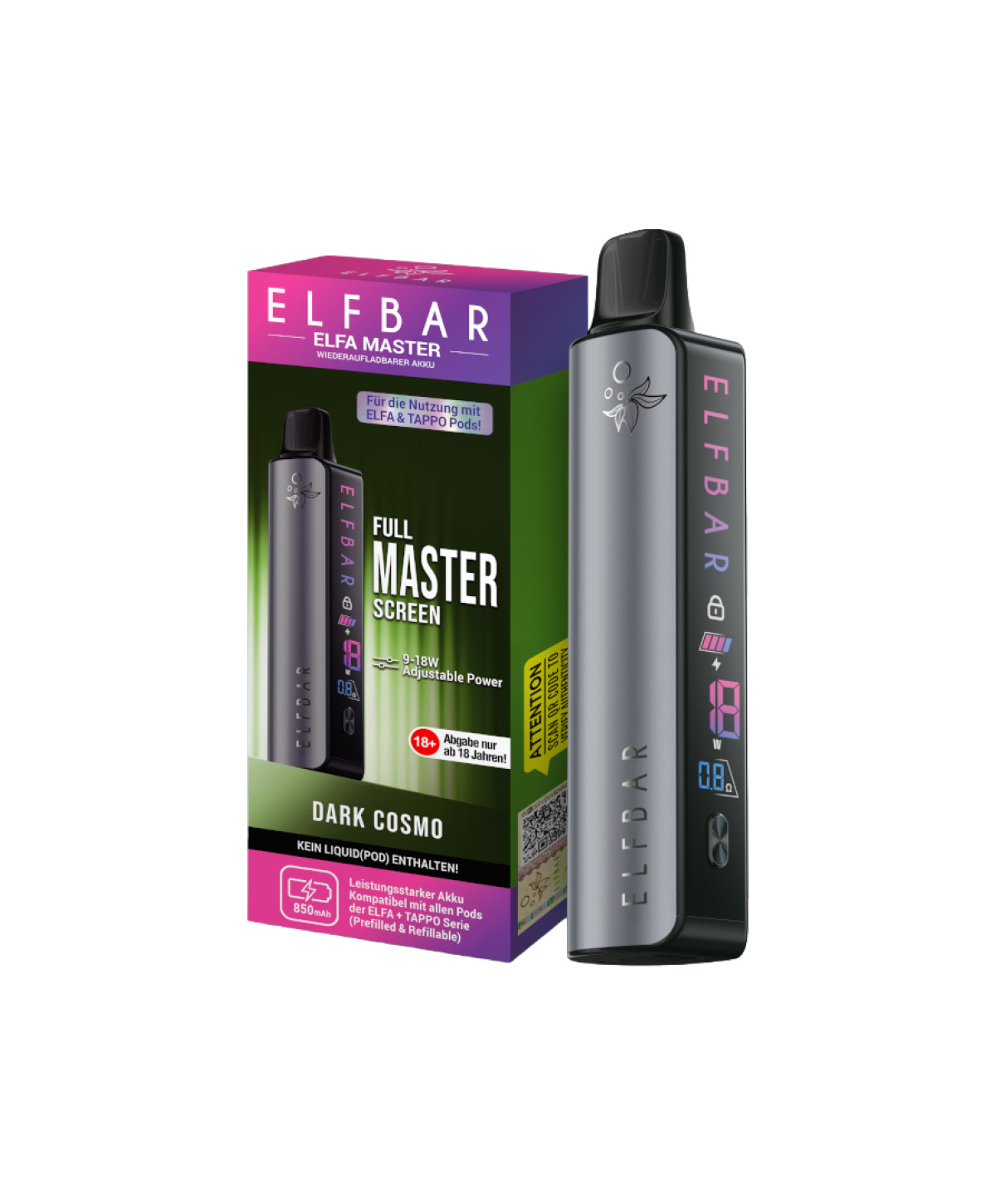 Elfa Master battery device - Dark Cosmo Elfa Master battery device - Dark Cosmo
