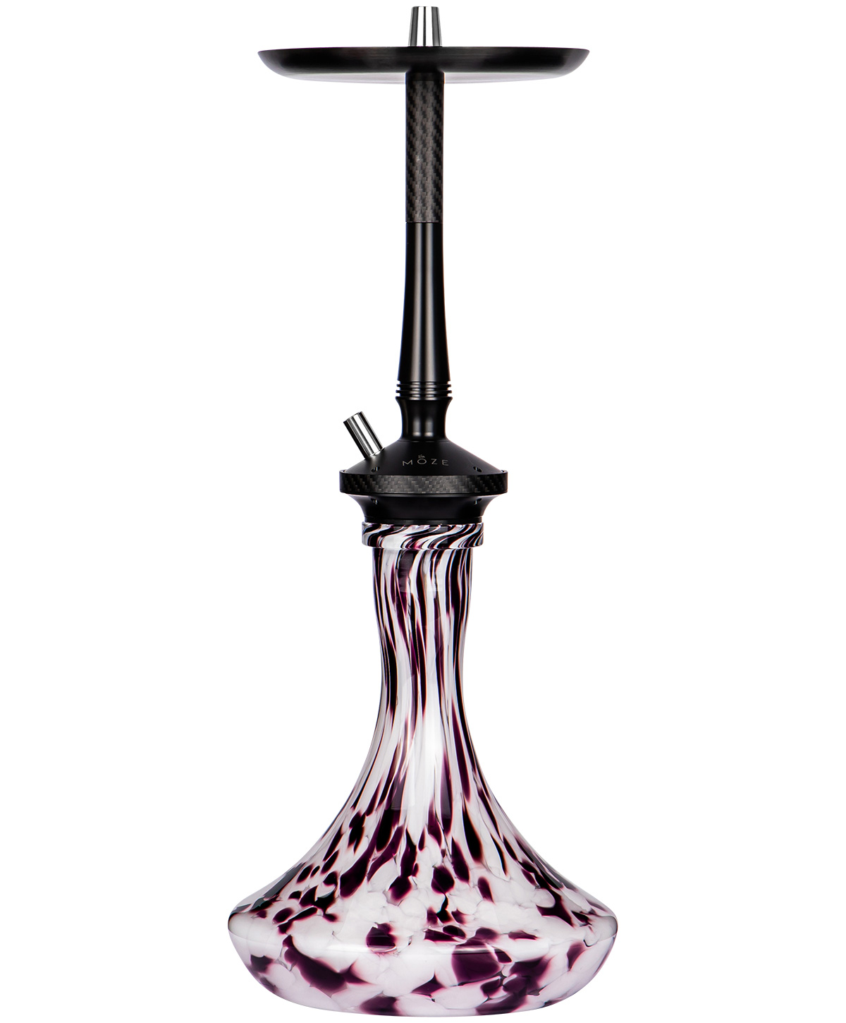 Moze x Vyro Noir Standardbowl - Dotted White Purple