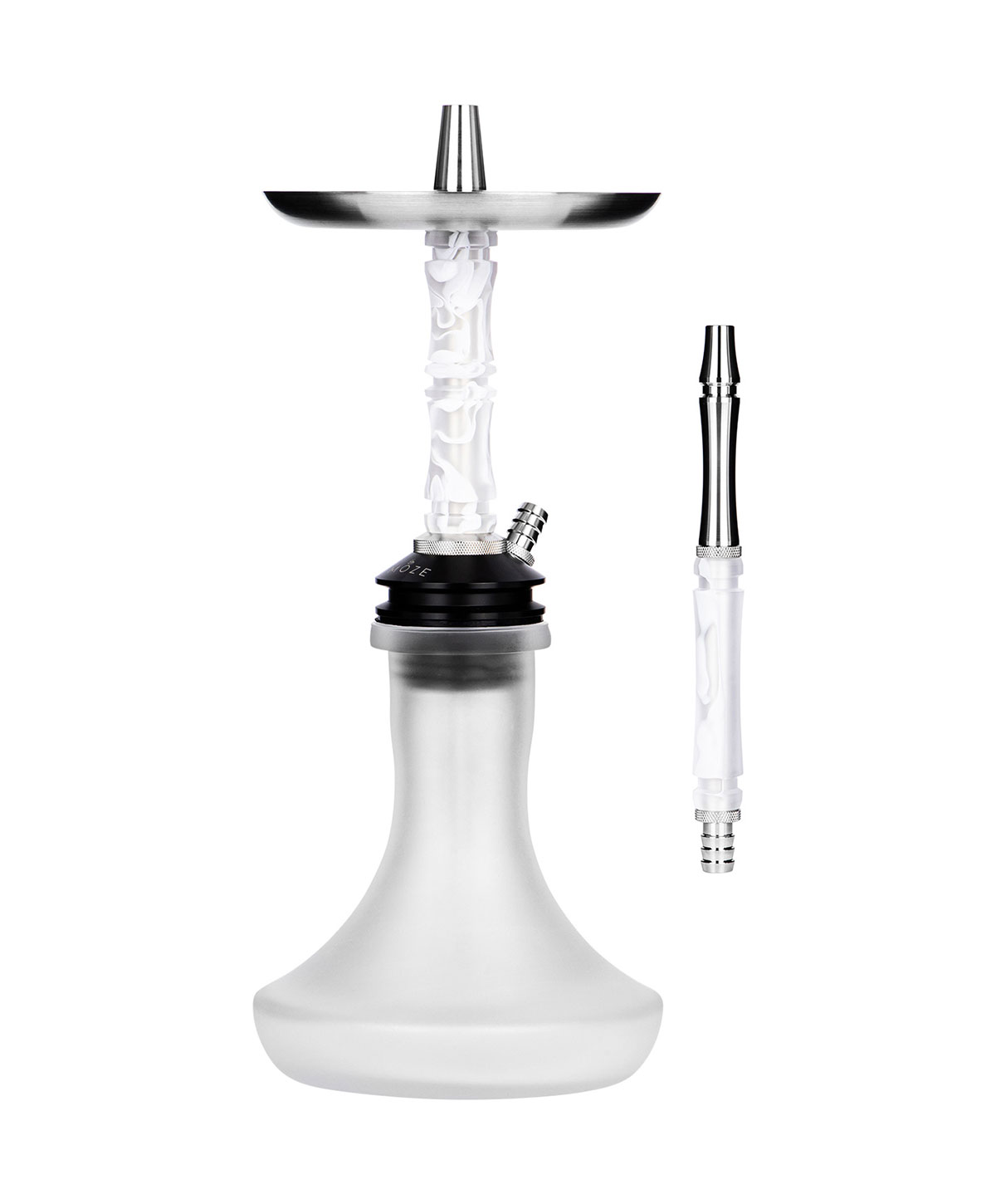 Moze Breeze Two - Wavy Frosted Hookah Ausführung: Wavy Frosted