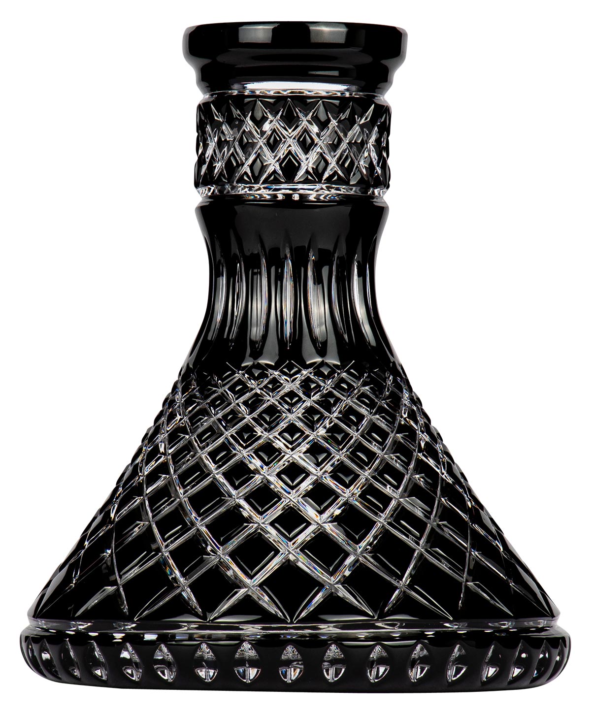 Moze Exclusive Glass Cone - Crown Cut - Black