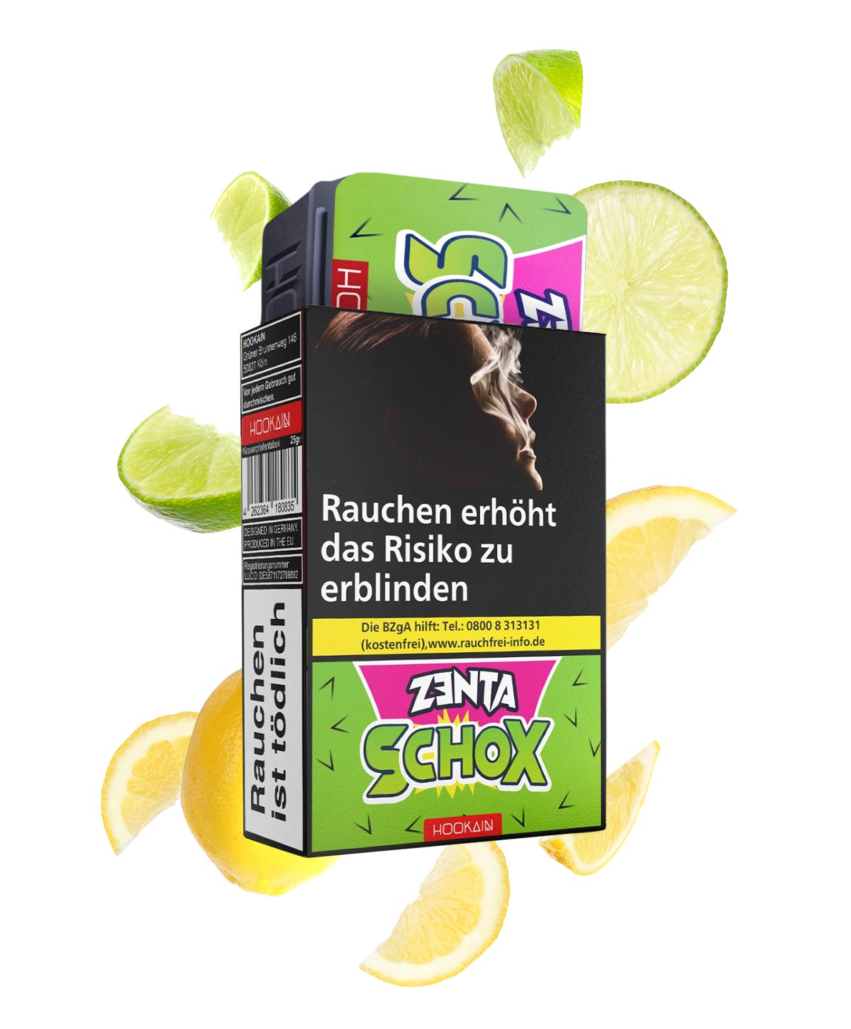 Hookain ZENTA SCHOX 25g Hookah Tobacco