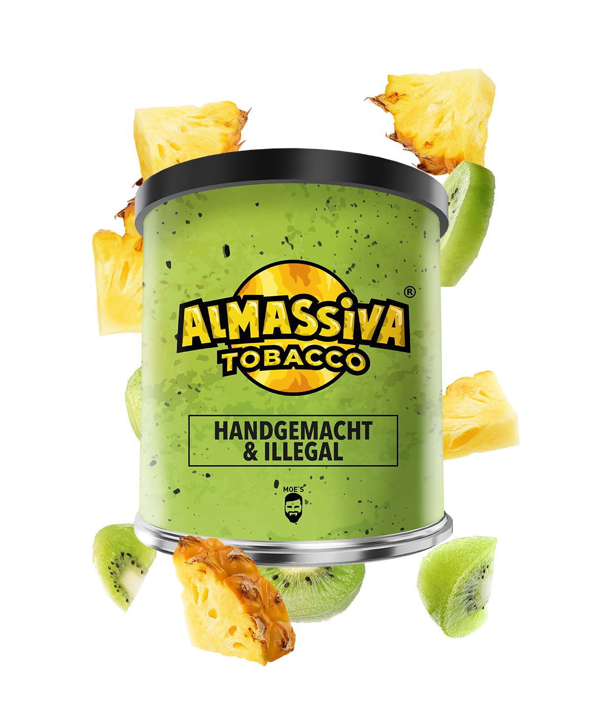 Al Massiva Handgemacht & Illegal 200g Hookah Tobacco Al Massiva Handgemacht & Illegal 200g Hookah Tobacco