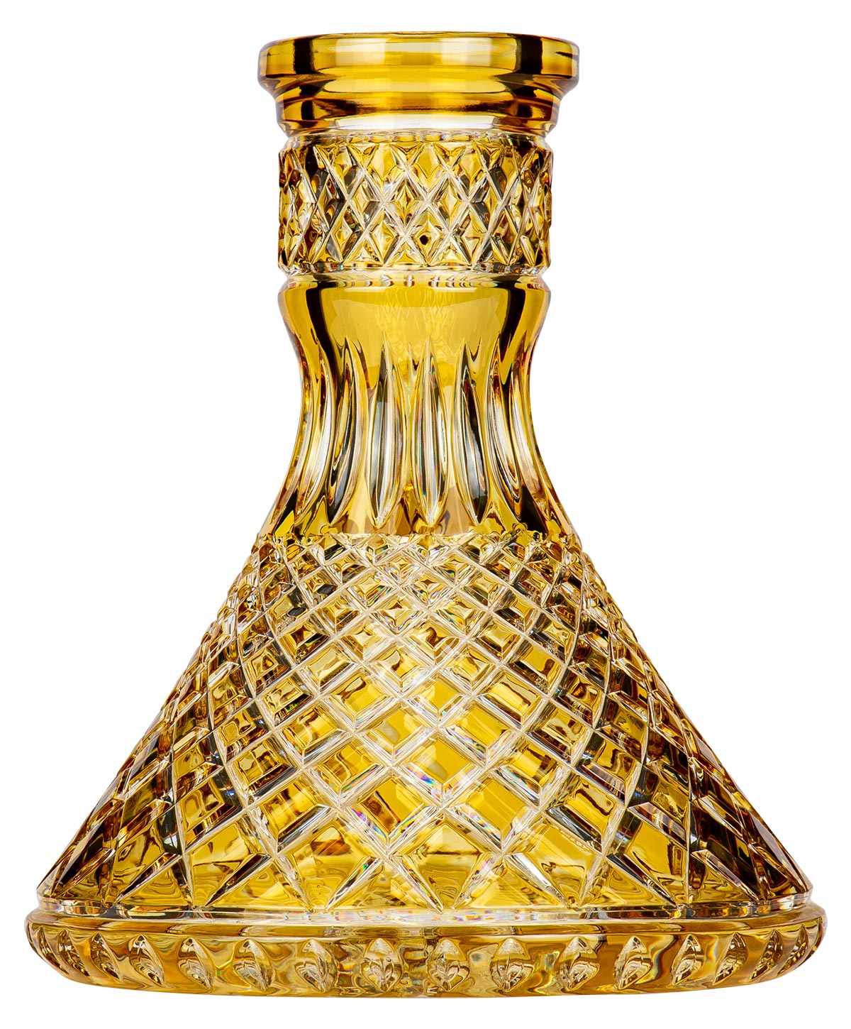 Moze Exclusive Glass Cone - Crown Cut - Yellow