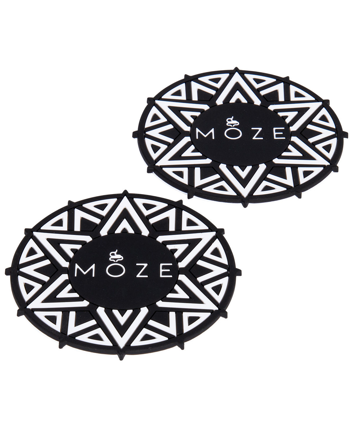 Moze Getränkuntersetzer (2er Set) - White
