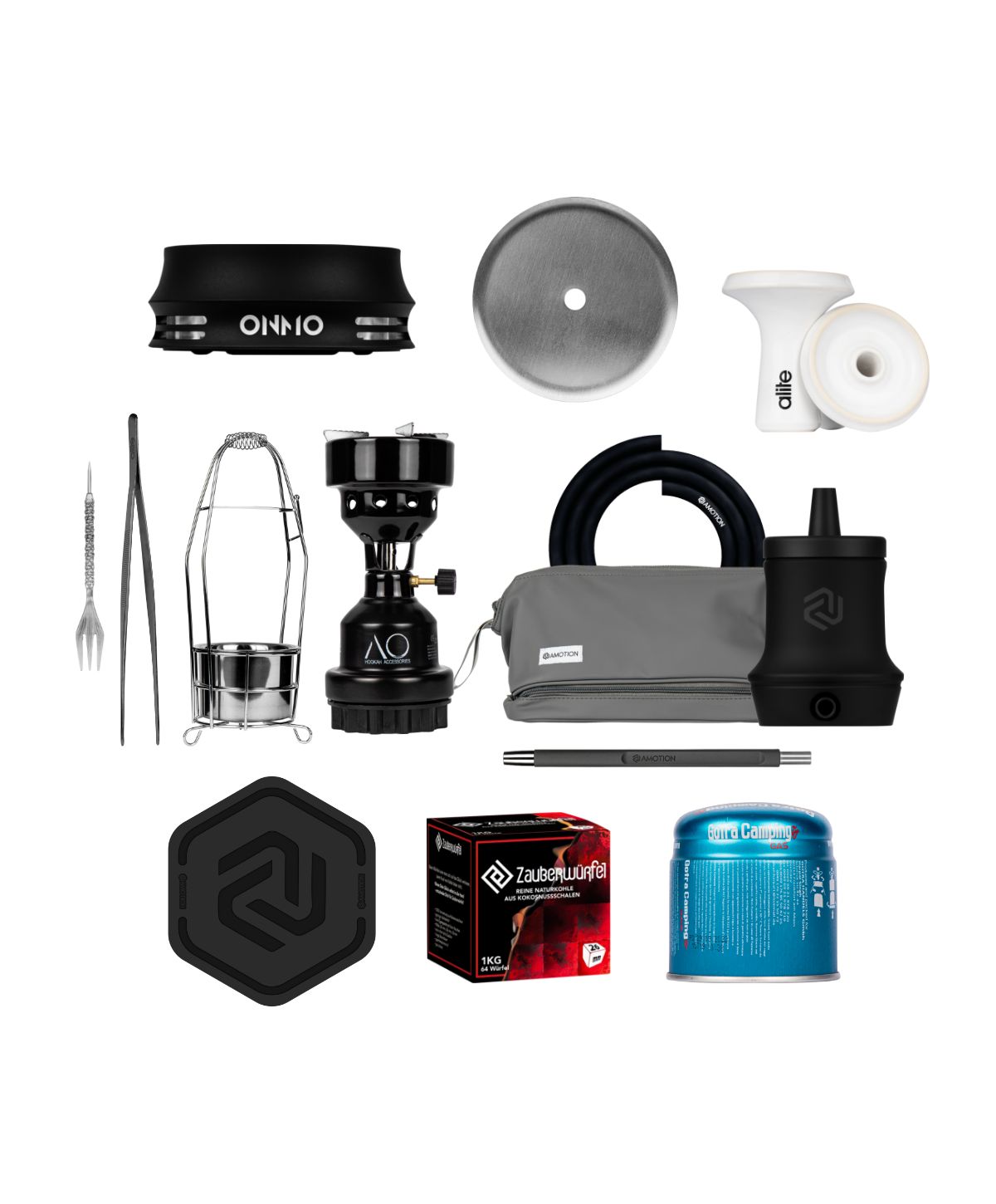 Amotion Roam - Midnight All in One Bundle Shisha