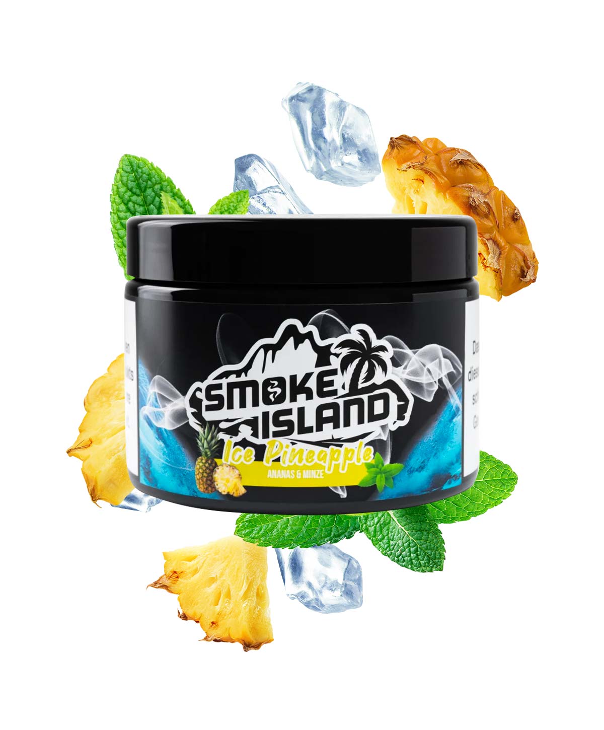 Smoke Island Ice Pineapple 200g Hookah Tobacco without Nicotine