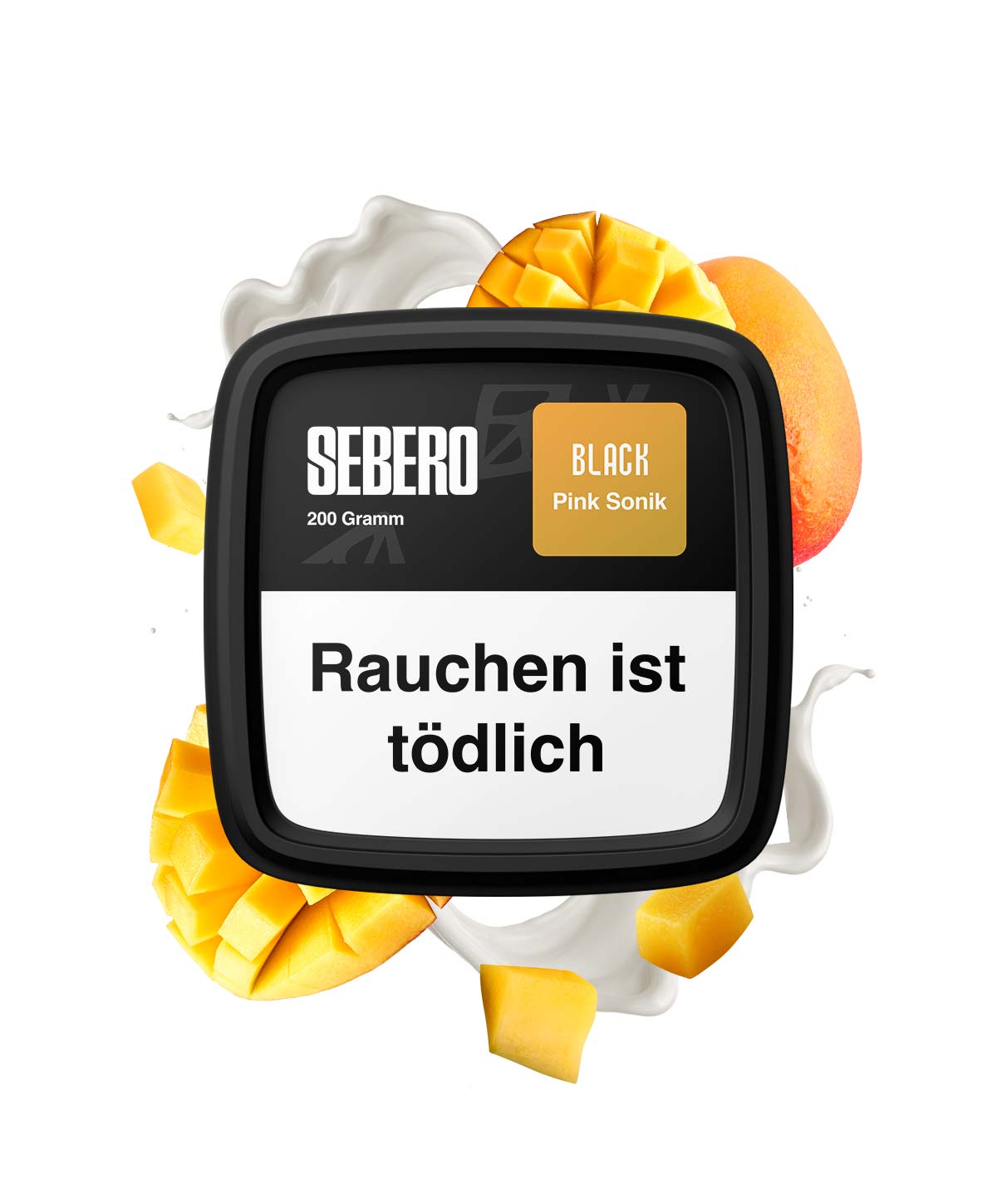 Sebero Black - Mngo Jght 200g Shisha Tabak Sebero Black - Mngo Jght 200g Shisha Tabak