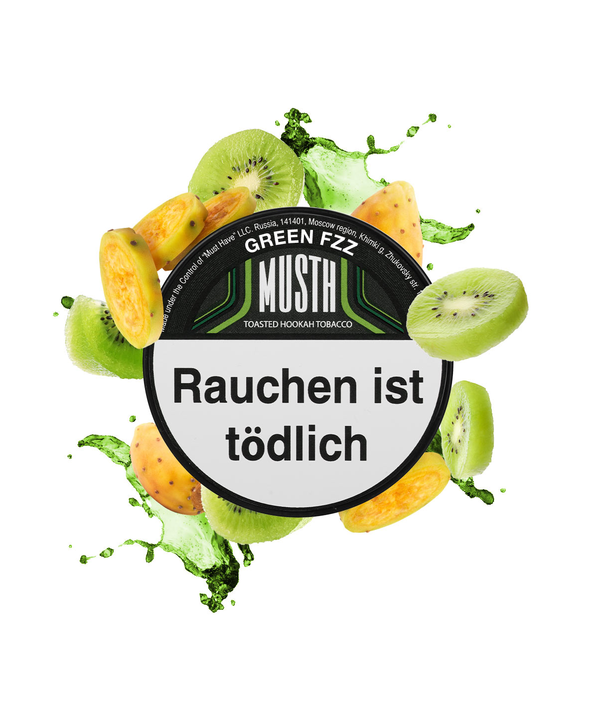 Must H Green Fizz 125g Shisha Tabak Must H Green Fizz 125g Shisha Tabak