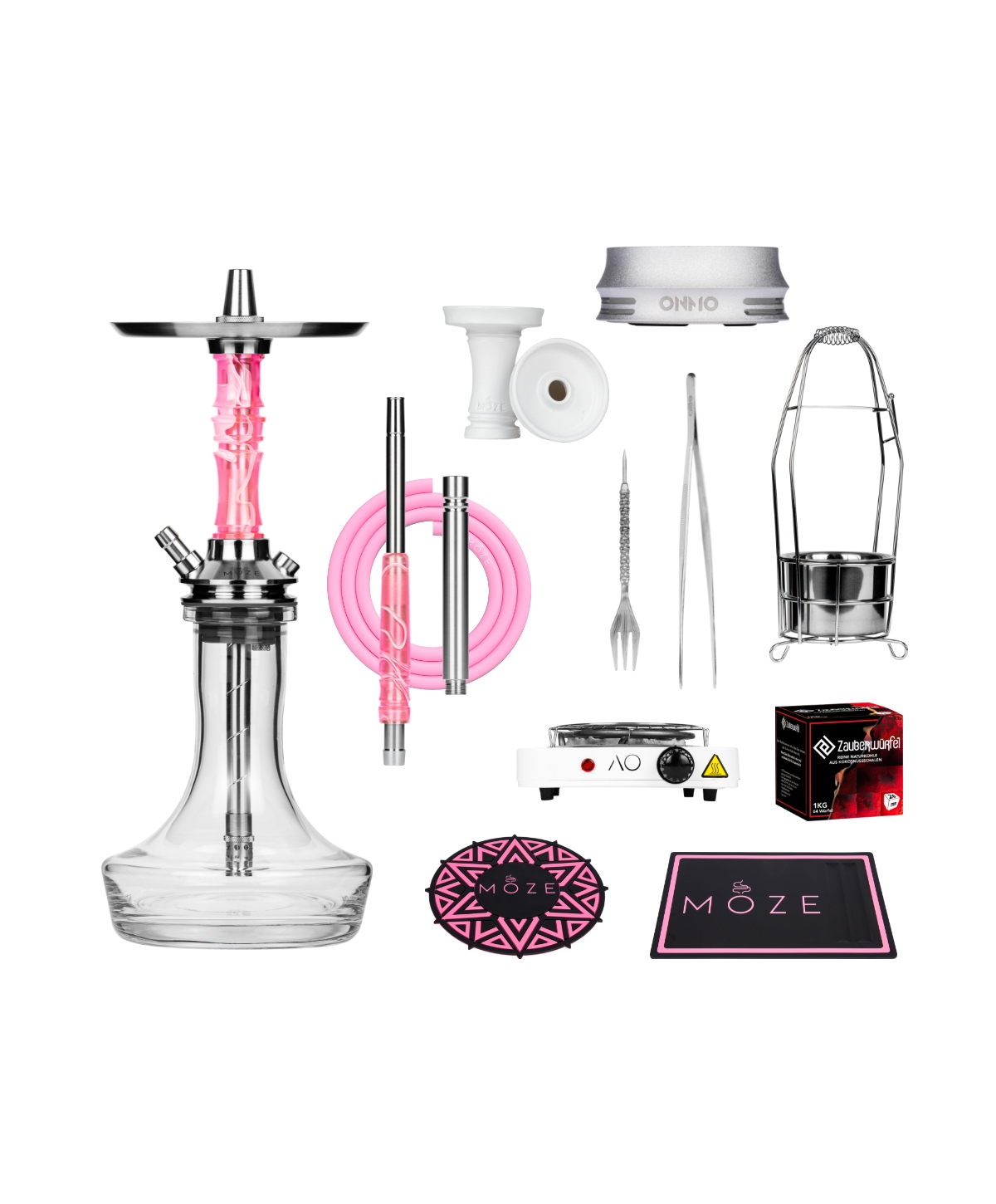 Moze Breeze Pro - Wavy Pink All in One Bundle