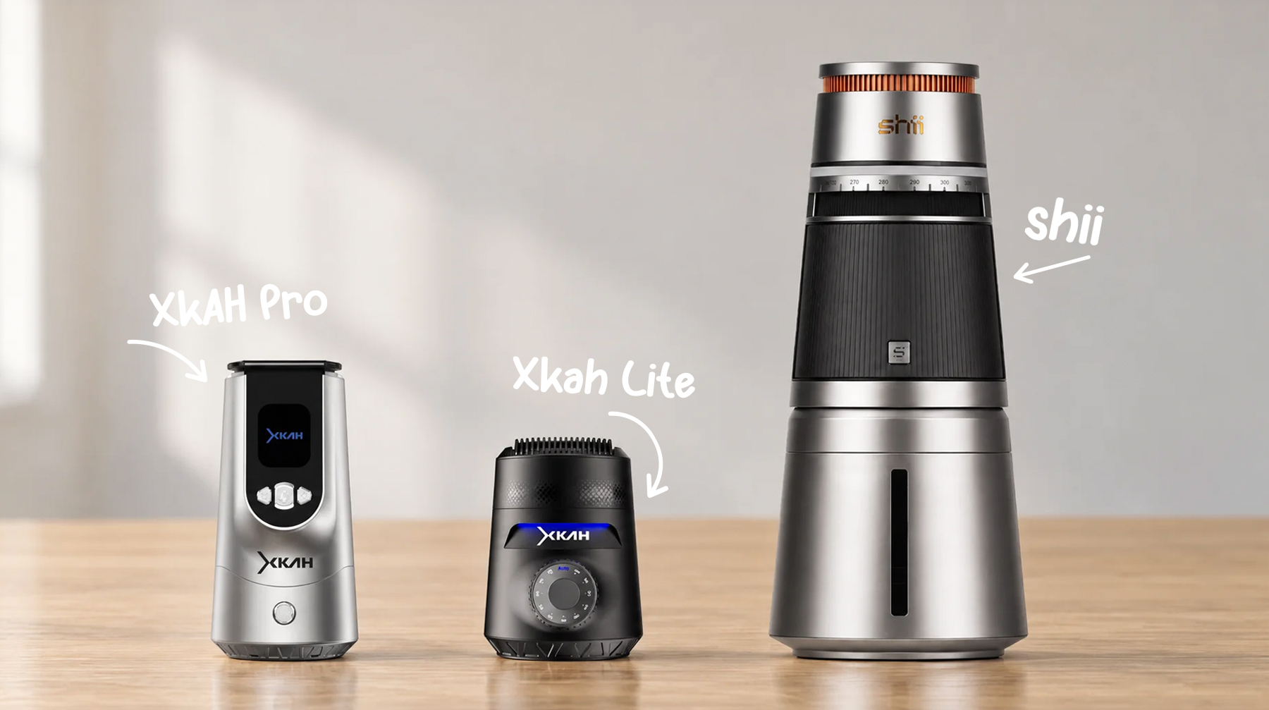 XKAH Pro vs. XKAH Lite vs. shii