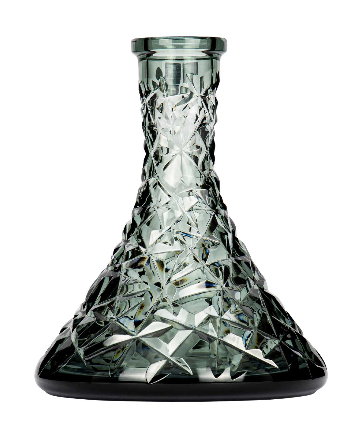 Caesar Crystal Cone - Rock - Grey Hookah Glass Ausführung: Grey