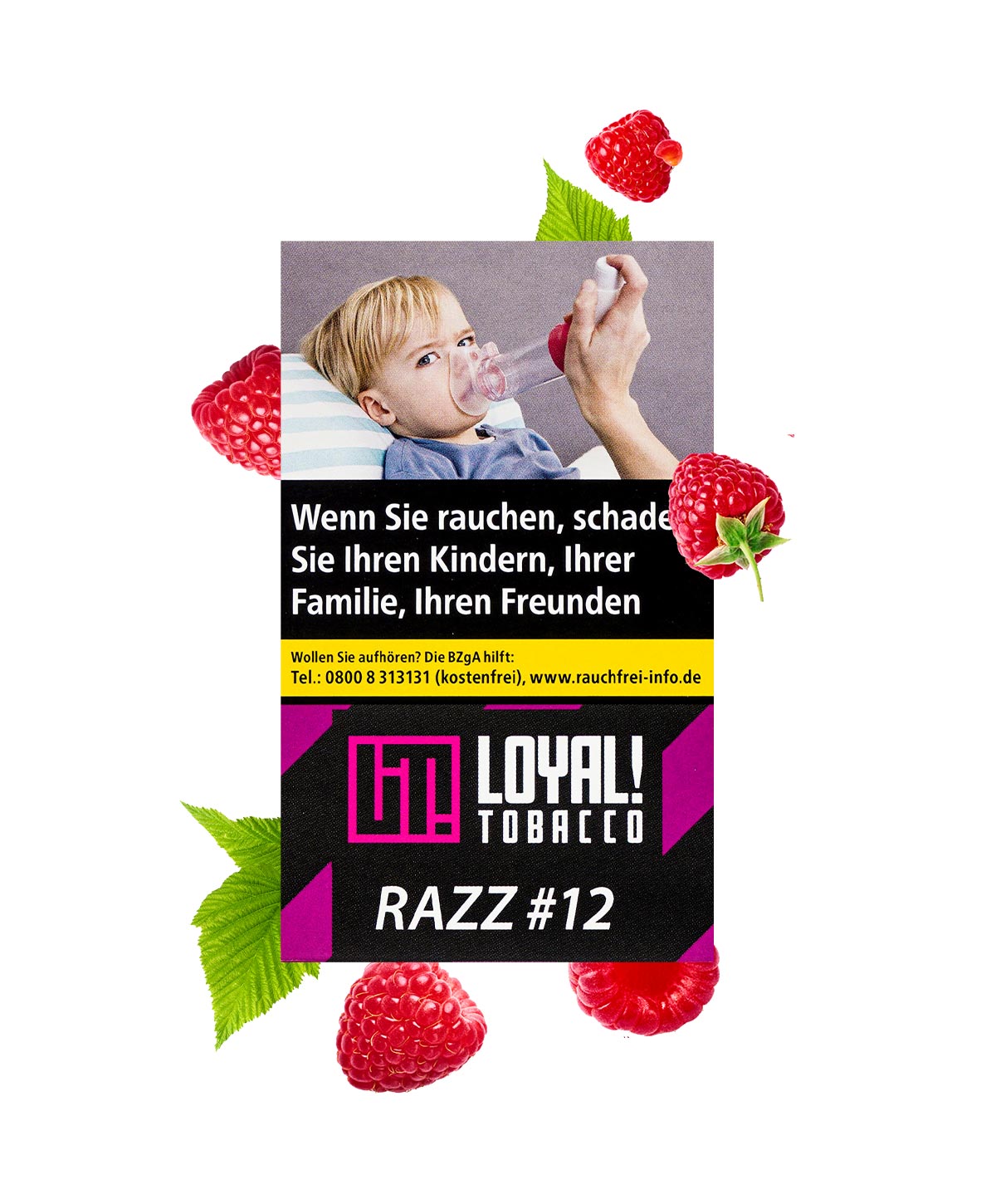 Loyal Tobacco Razz #12 25g Shisha Tabak