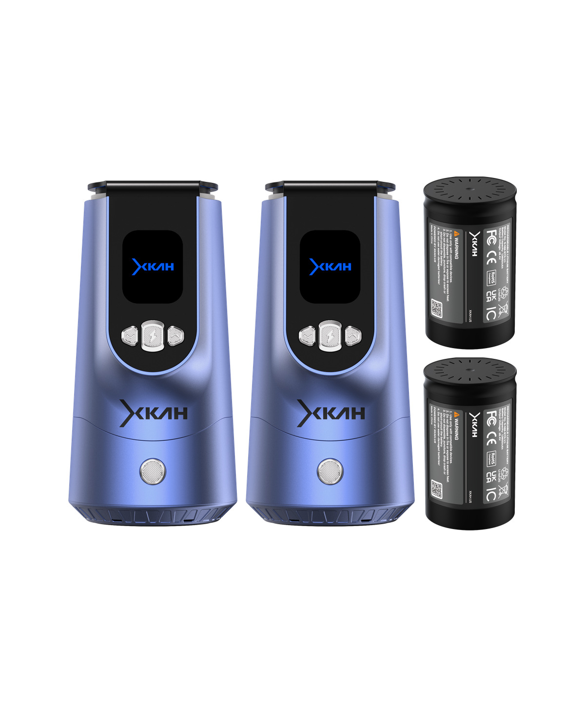 2x XKAH Pro Blue + 2x Battery