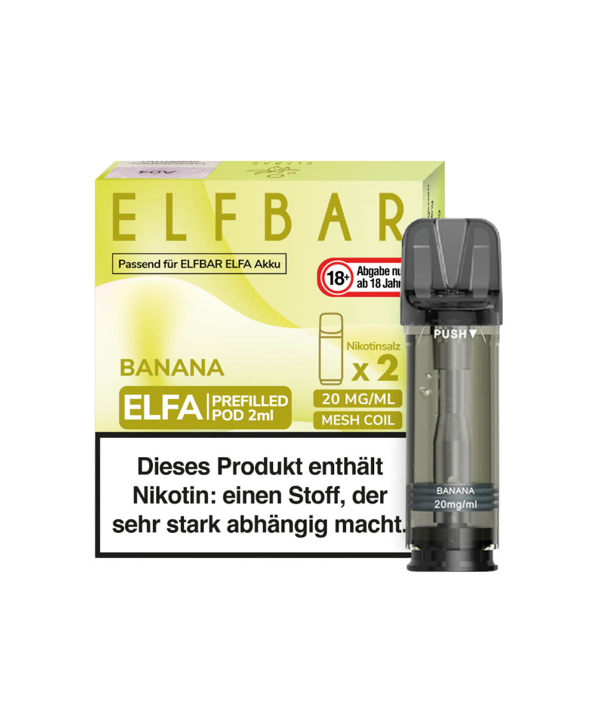 Elfa Pod - Banana 2er Pack