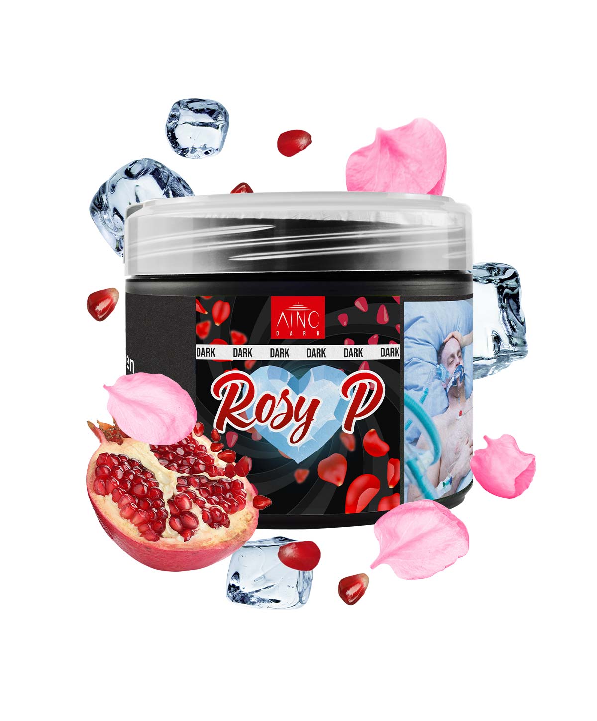 AINO Dark - Rosy P 200g Hookah Tobacco