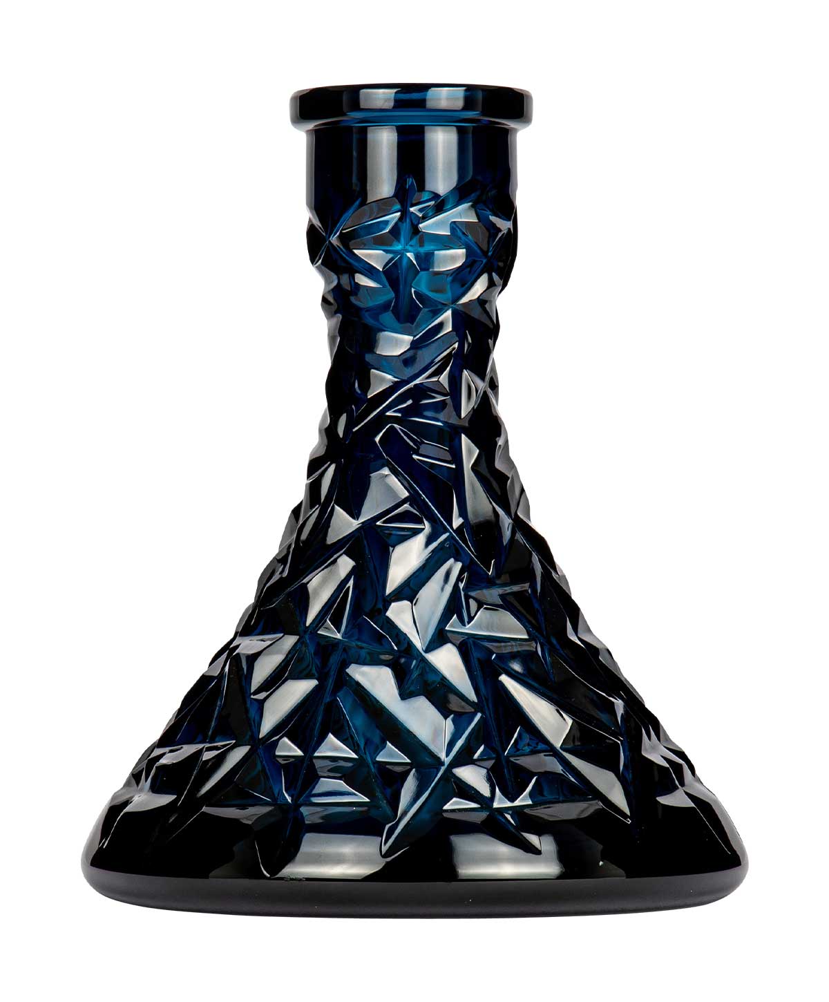 Caesar Crystal Cone - Rock - Blue Hookah Glass Ausführung: Blue