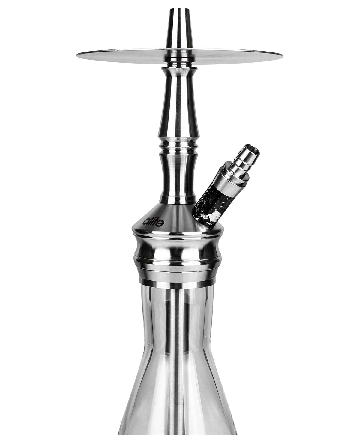 alite Carbon Schlauchaufnahme - Black/Silver Flakes Shisha alite Carbon Schlauchaufnahme - Black/Silver Flakes Shisha