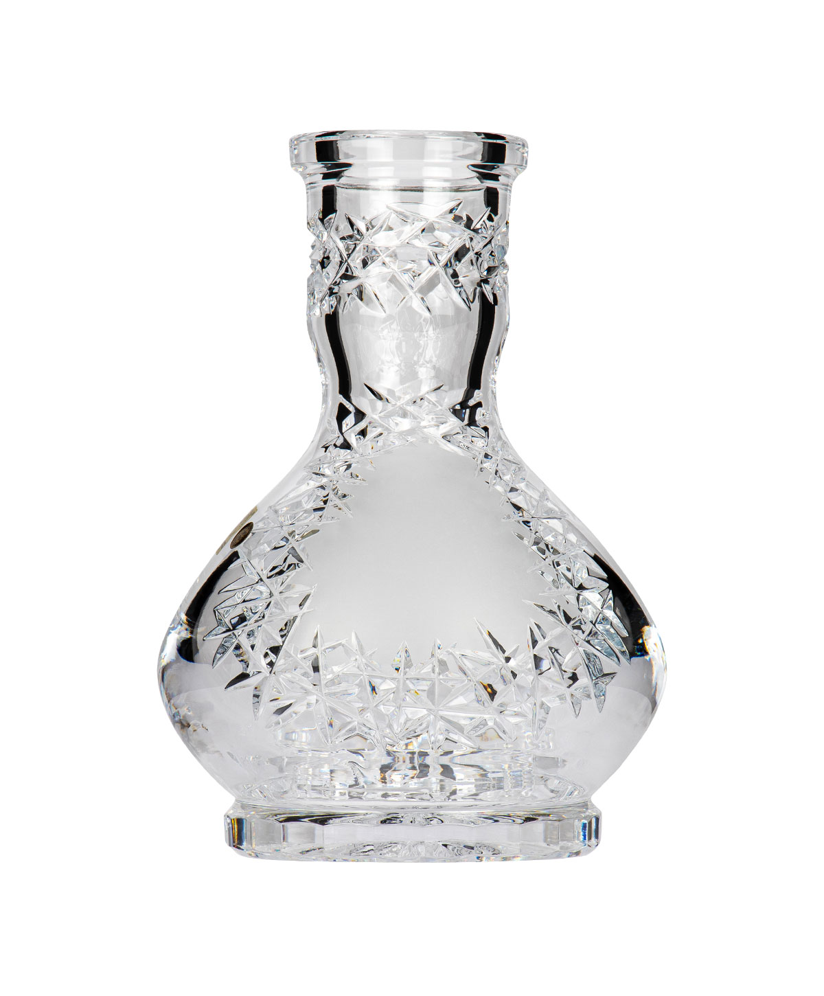 Moze Exclusive Glass Drop - Frozen VI - Clear Shisha Bowl