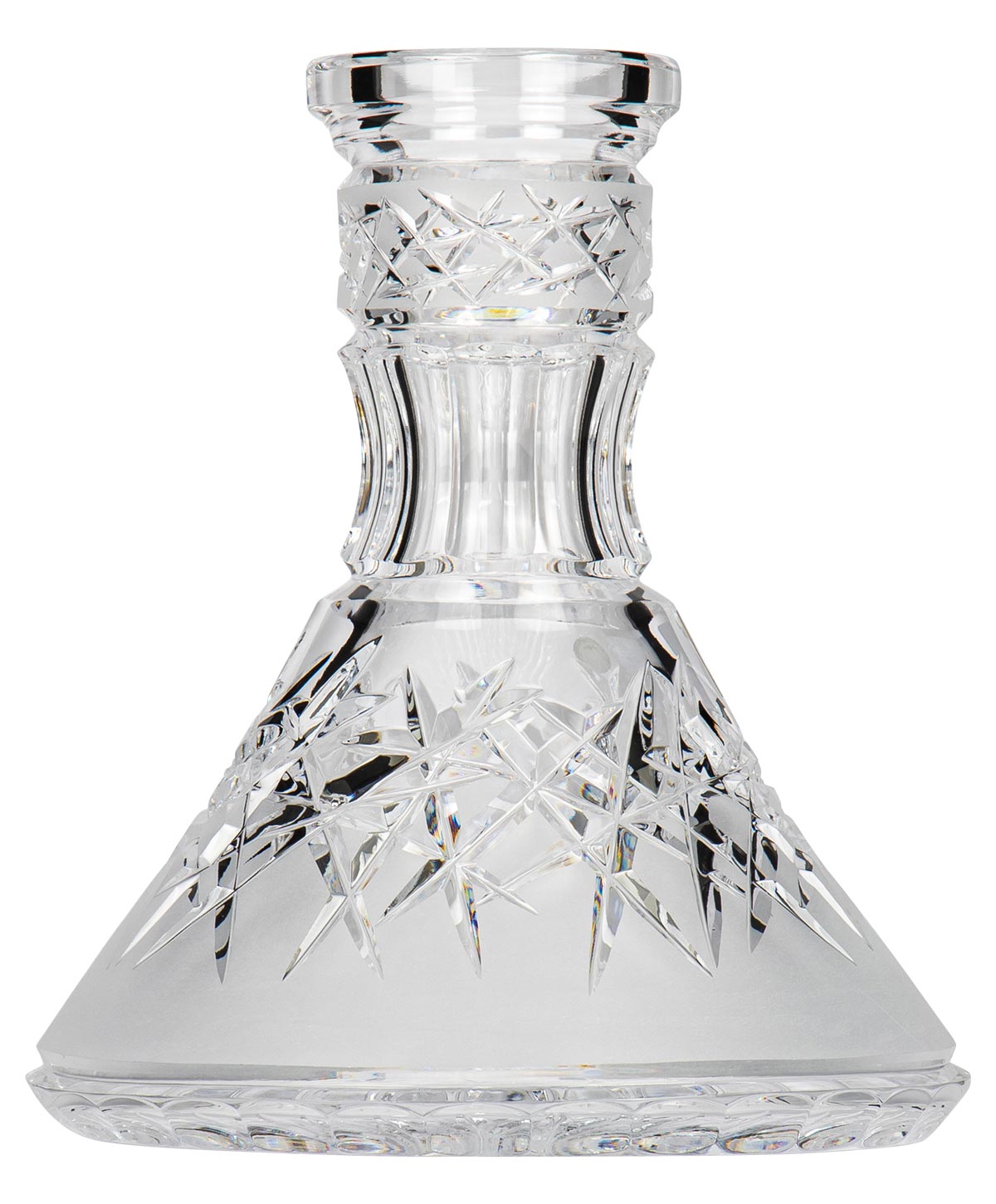 Moze Exclusive Glass Cone - Hoarfrost Down - Clear