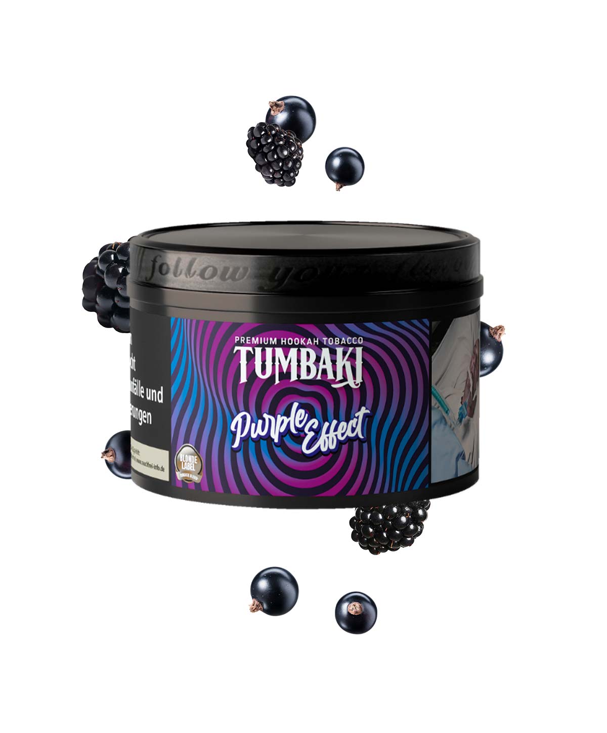 Tumbaki Purple Effect 200g Hookah Tobacco