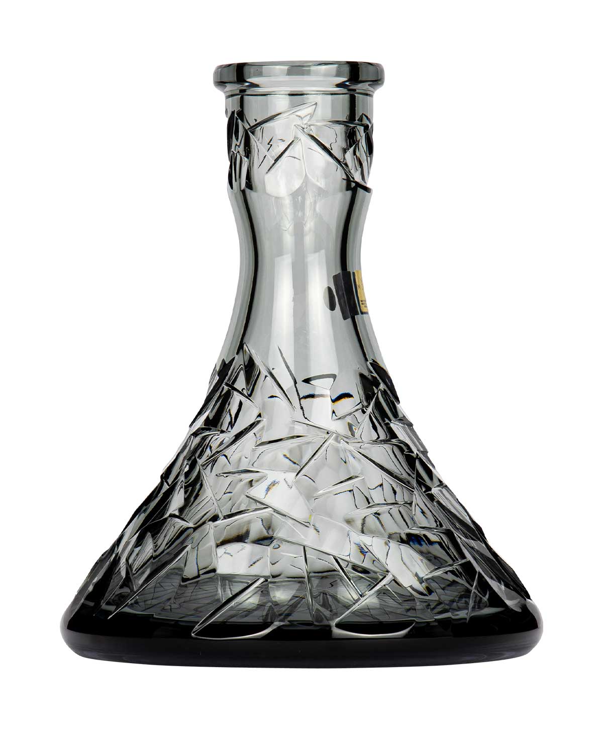 Caesar Crystal Large Cone - Floe - Grey Shisha Bowl