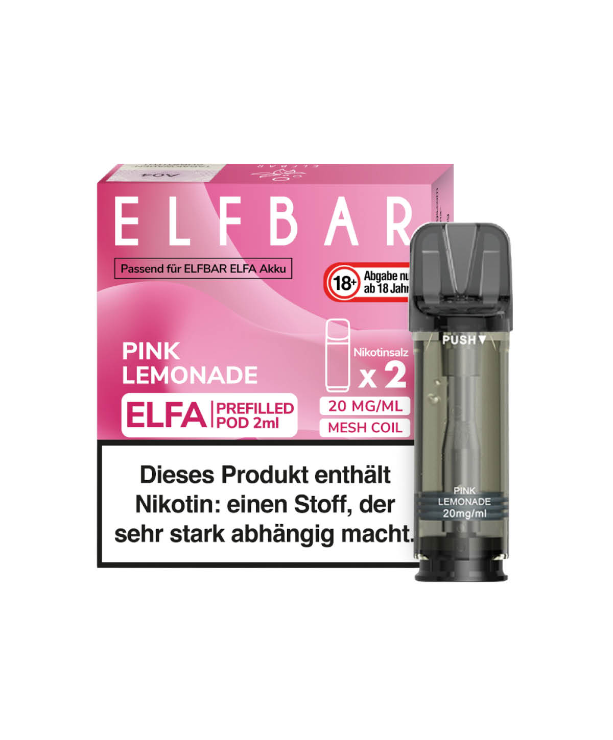 Elfa Pod - Pink Lemonade 2er Pack