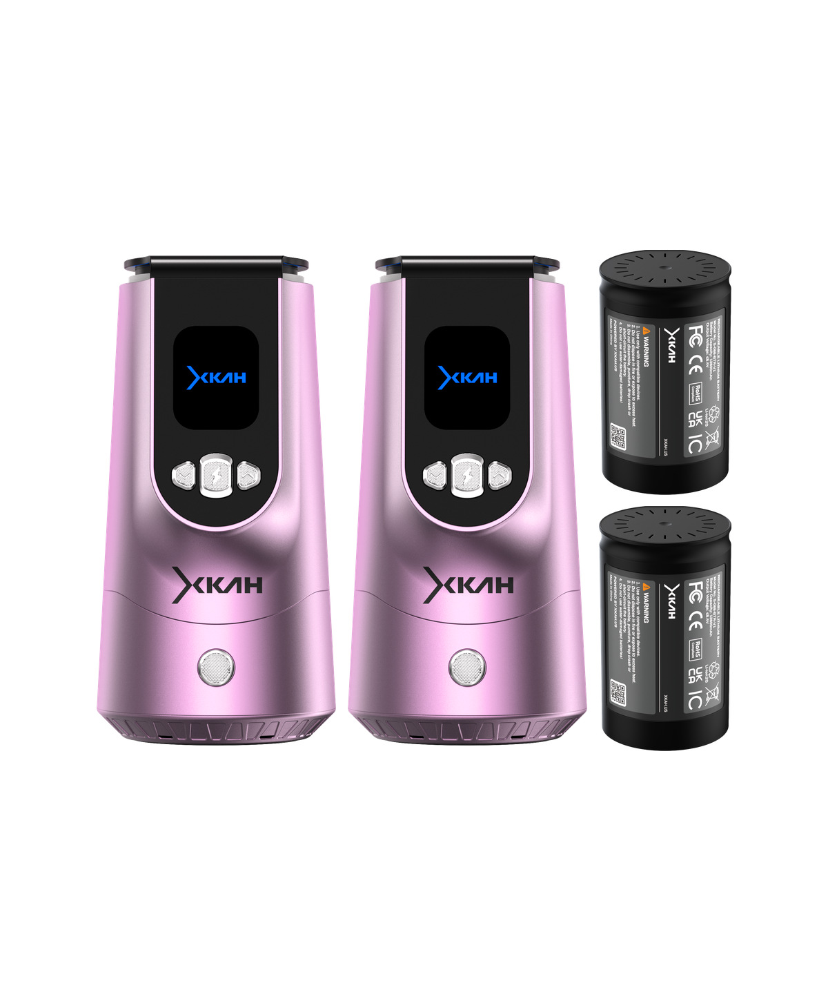 2x XKAH Pro Pink + 2x Battery