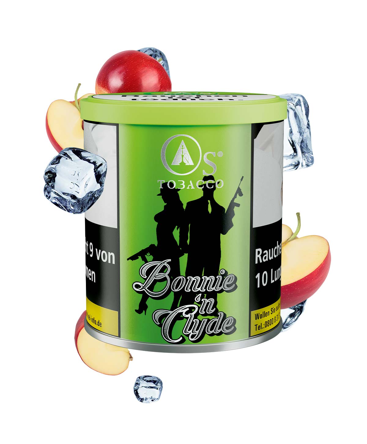 O's Tobacco Bonnie & Clyde 200g Hookah Tobacco O's Tobacco Bonnie & Clyde 200g Hookah Tobacco